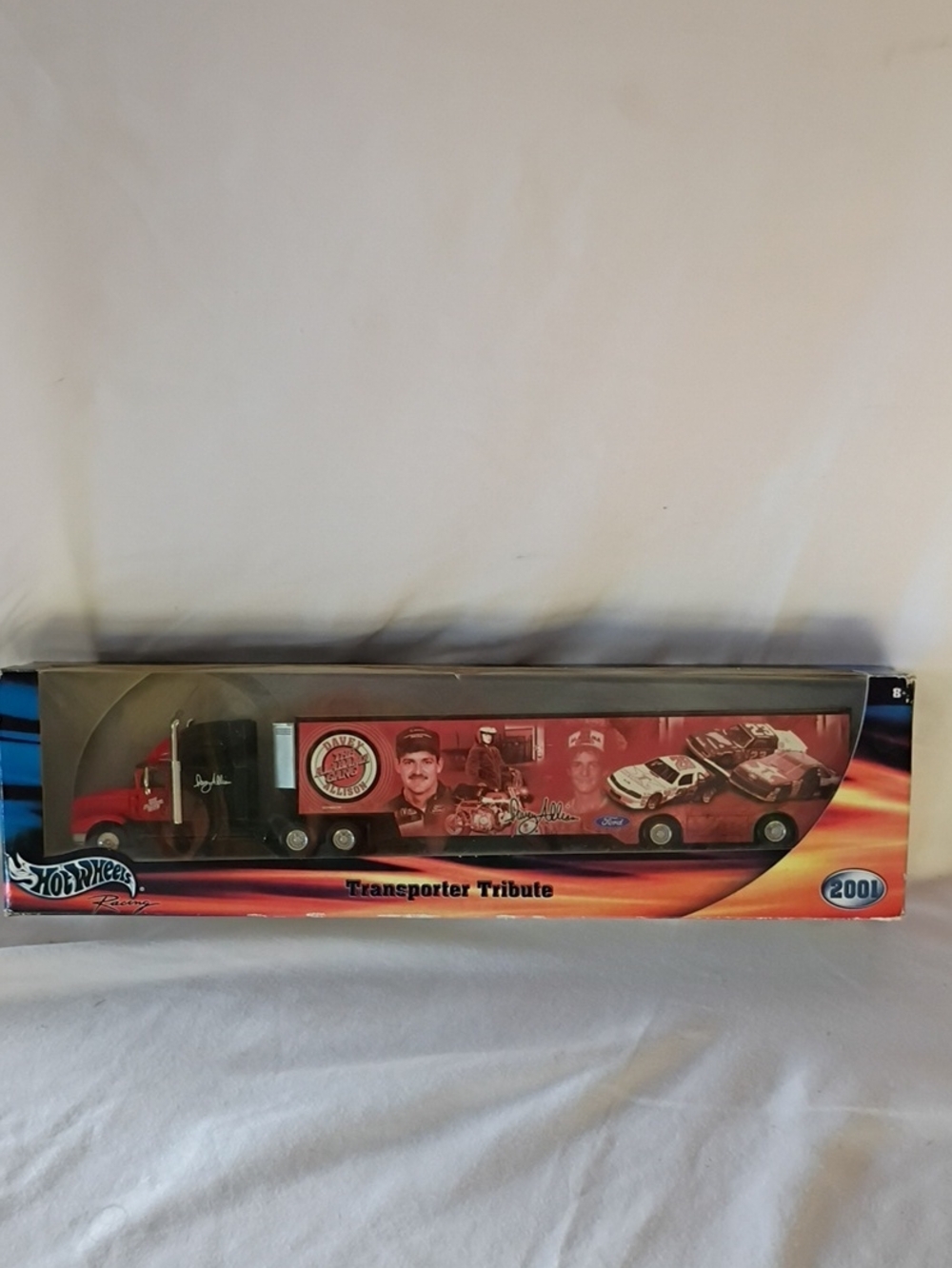 Davey Allison "The Alabama Gang" Hot Wheels Transporter Tribute 2001 1:64 Scale